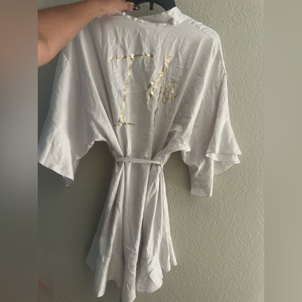 Victoria's Secret Bridal Robe “I do”